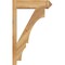 Ekena Millwork Balboa Rough Sawn Arts and Crafts Outlooker, Western Red Cedar, 6"W x 20"D x 32"H OUT06X20X32BOA03RWR - alternate 4